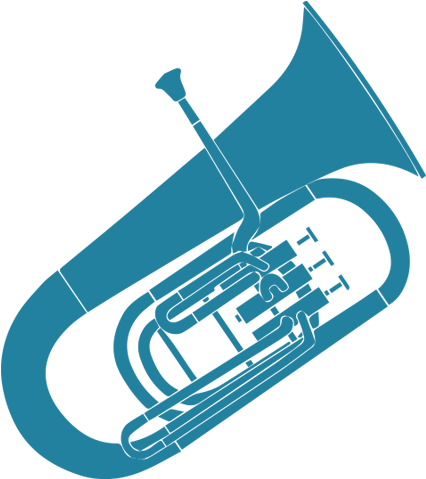 Tuba And Saxhorn - Emblem (600x600)
