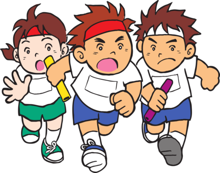 Sports Day School Espace Langue Tokyo Japanese Language - Sports Day Clipart (432x340)