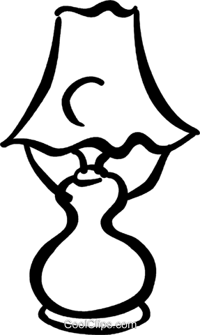 Living Room Lamp Royalty Free Vector Clip Art Illustration - Living Room Lamp Royalty Free Vector Clip Art Illustration (287x480)