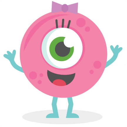 28 Collection Of Girl Monster Clipart - Cute Monster Clipart (432x432)