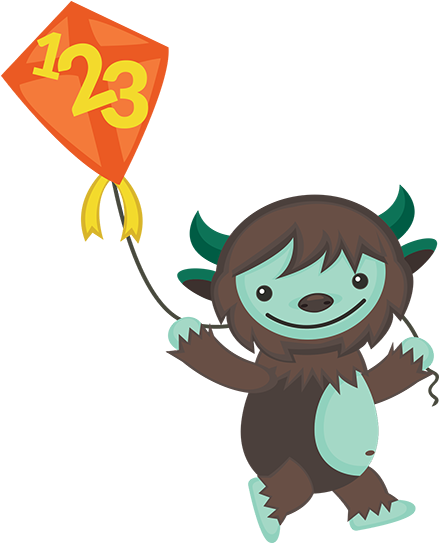 464 X 600 0 - Monster Flying (464x600)