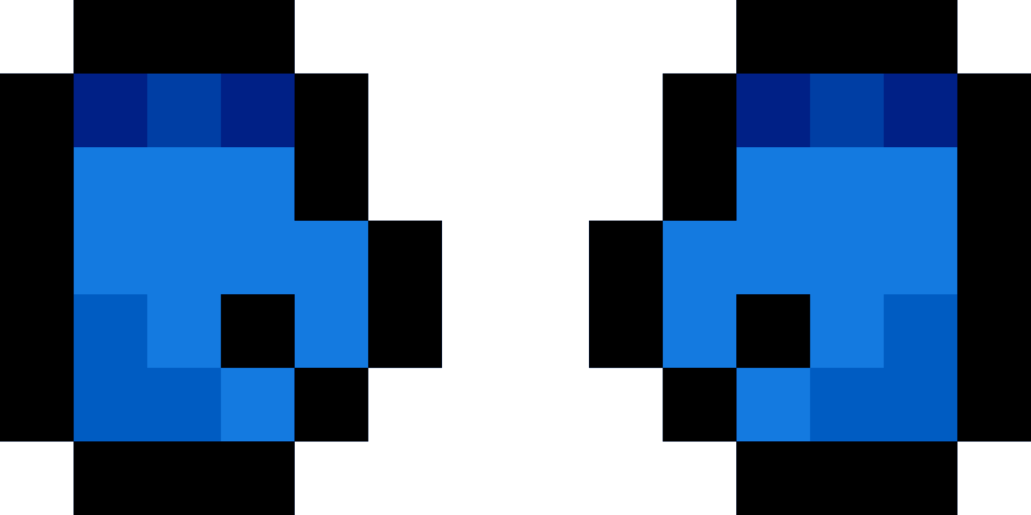 Pixel Art Computer Icons P-xel Download Angle - Pixelated Mitten (1500x750)