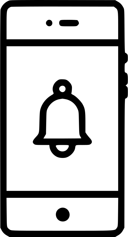 Notification Ui Alarm Bell Round Notice Remind Reminder - Icono Perfil Profesional Png (532x980)