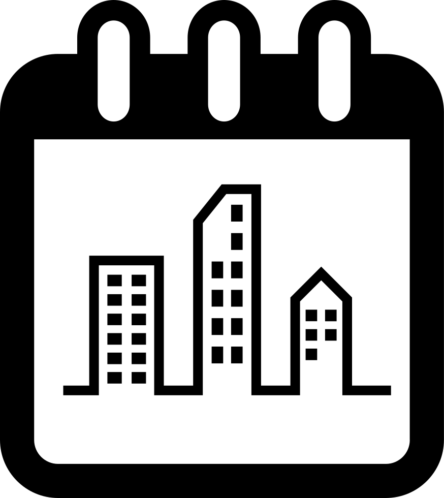 City Day Reminder On Calendar Page Comments - Calendar Icon Png (874x980)