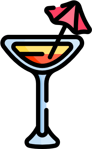 Cocktail Free Icon - Martini Glass (512x512)