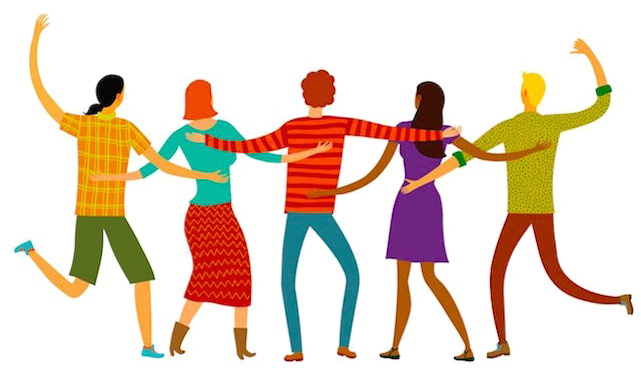 Friend Vector Free Png File - Friend Png (640x427)