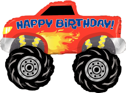 Monster Truck Shaped Cake (500x369)