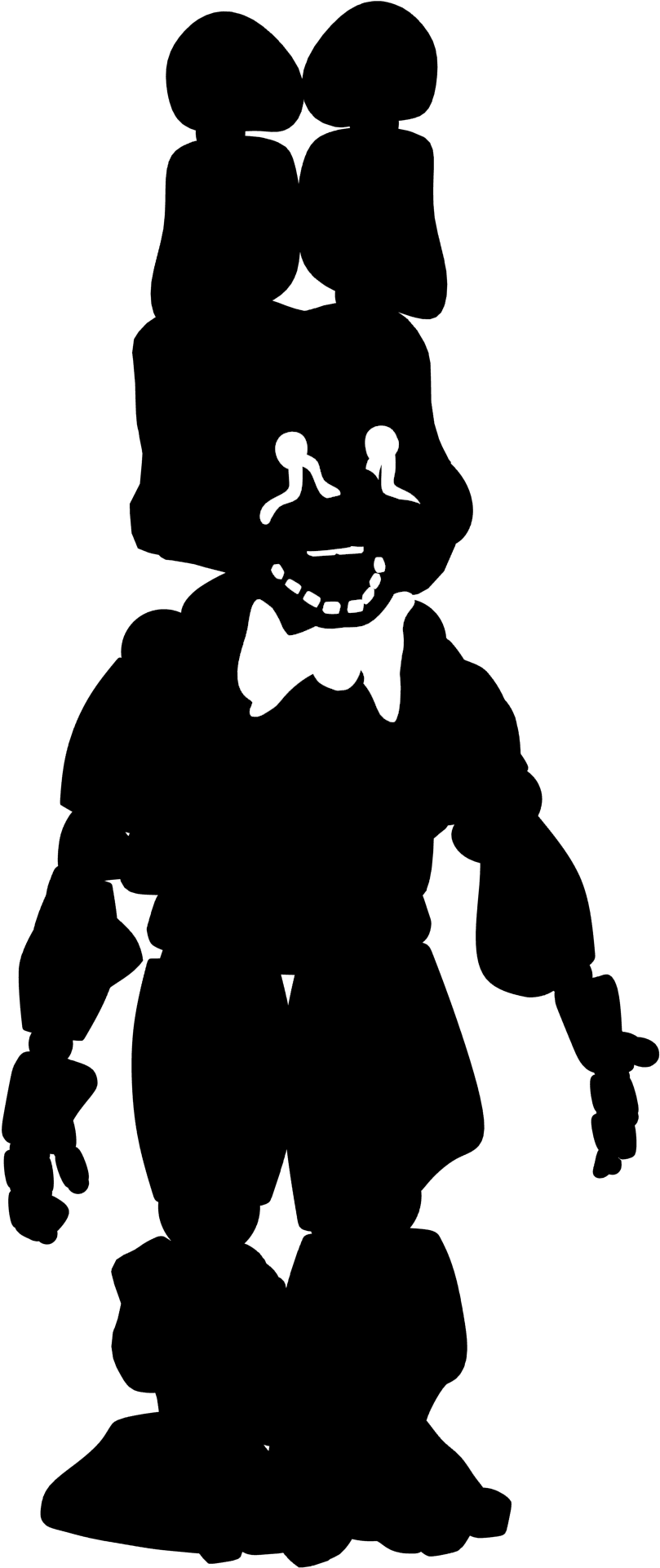 Evil Png - Dormitabis Havoc Freddy Png (1920x1950)