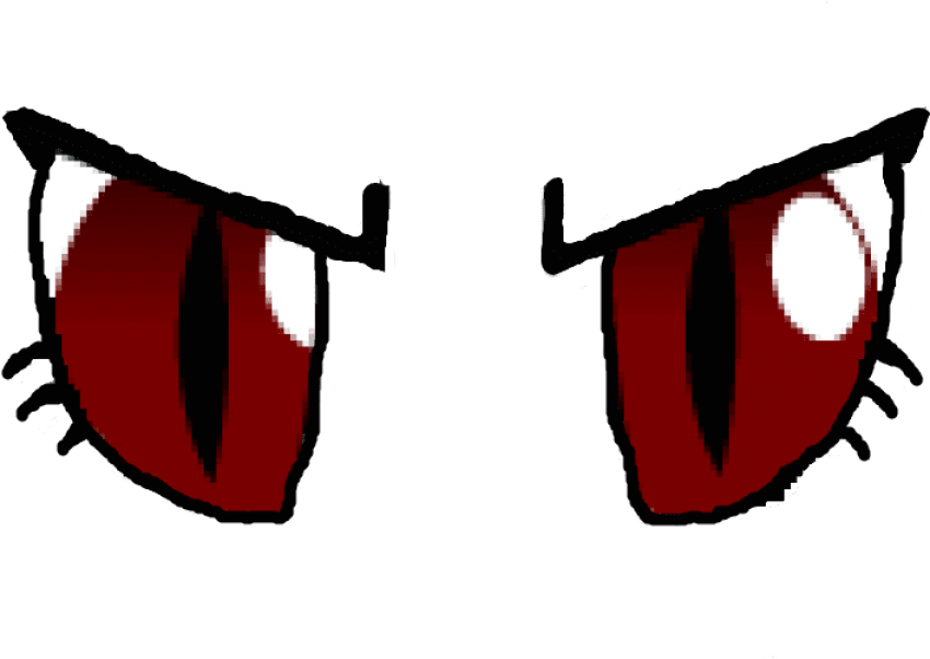 Free Png Download Evil Eyes Cartoon Png Images Background - Cartoon Eye Transparent Png (850x602)