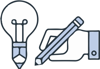 A Brief Outline Of Your Main Argument - Pencil Vector Drawing (437x437)