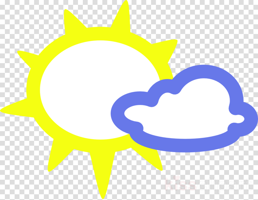 Weather Symbols Clip Art Clipart Clip Art - Vinyl Vector (900x700)