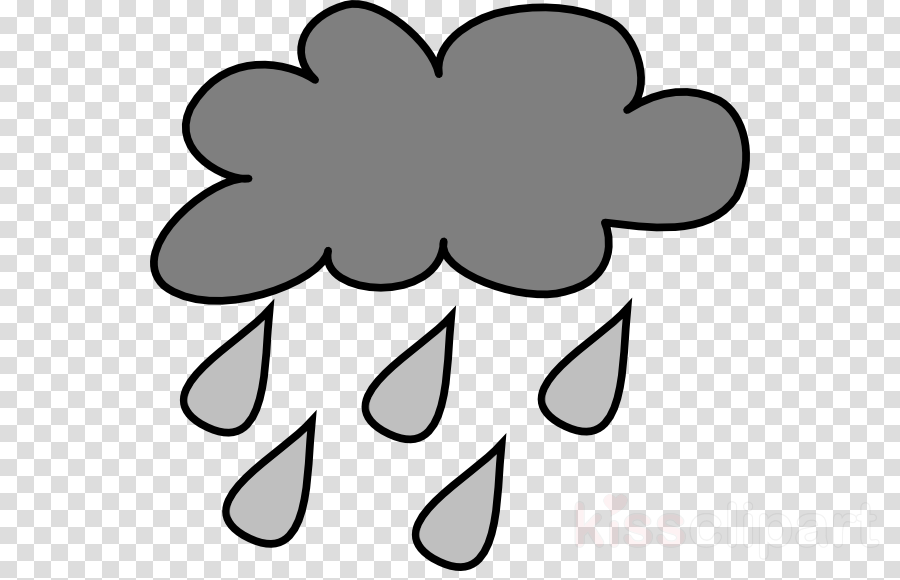 Cartoon Rain Cloud Clipart Rain Cloud Clip Art - Rain Cloud Cartoon Png (900x580)