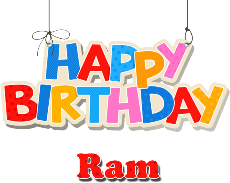 Free Png Ram Name Logo Png Png Images Transparent - Happy Birthday Aryan Png (850x671)