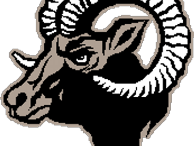 Bighorn Sheep Clipart Ram Football - Clarkston Angora (640x480)