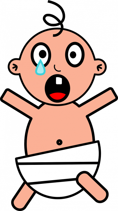If You Are “sympathy Pitching” Editors And Publishers, - Baby Laughing Clip Art (400x713)