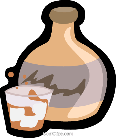 Drink Tumbler With Jug Royalty Free Vector Clip Art - Drink Tumbler With Jug Royalty Free Vector Clip Art (402x480)