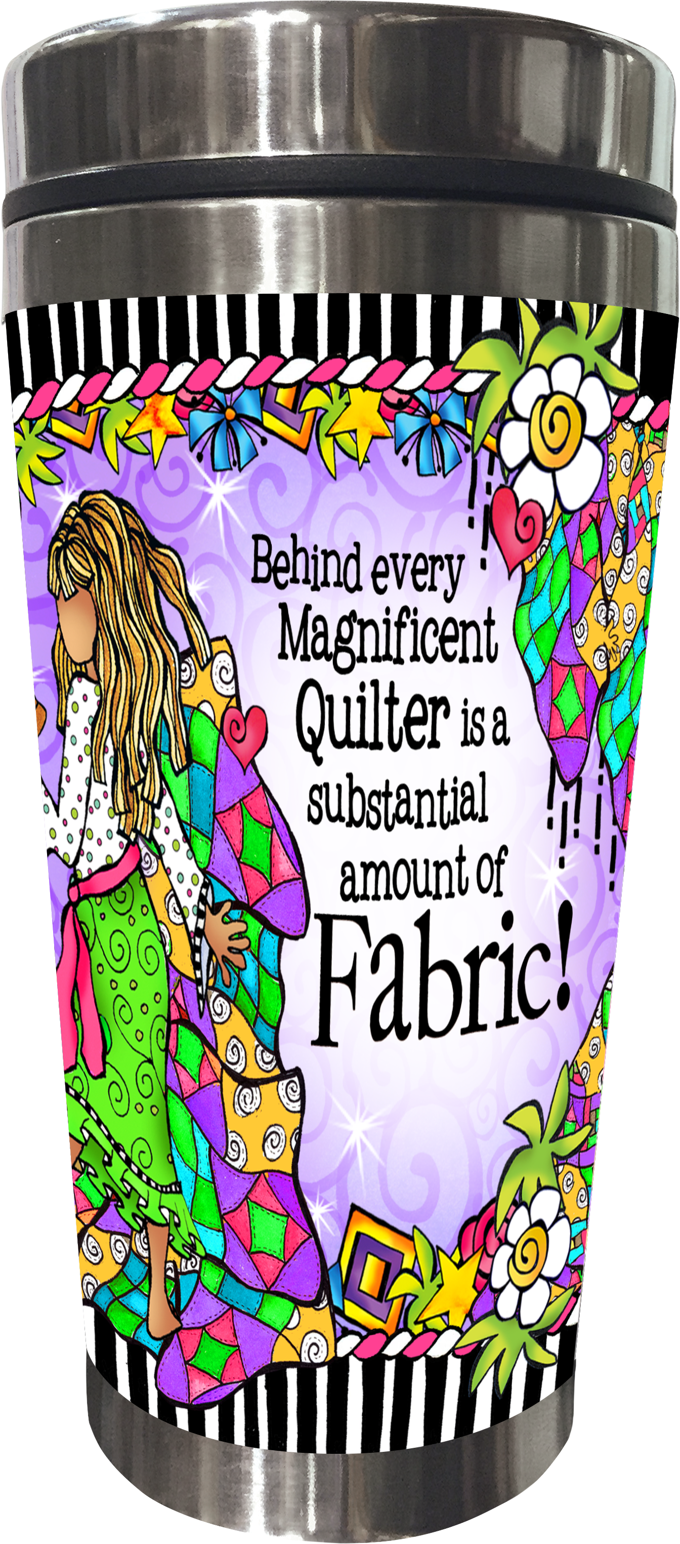 Behind Every Magnificent Quilter Is A Substantial Amount - Behind Every Magnificent Quilter Is A Substantial Amount (1554x3182)