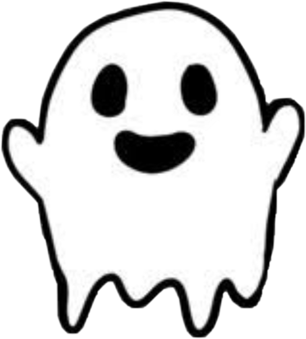 Snapchat Ghost Ghosts Cute Tumbler Tumblr Freetoedit - Ghosts Cute (1024x1134)