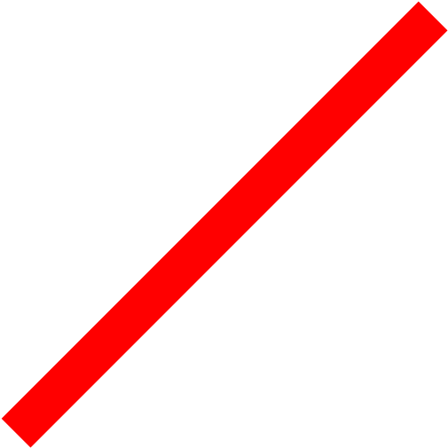 Red Line Png - Red Crayon (512x512)