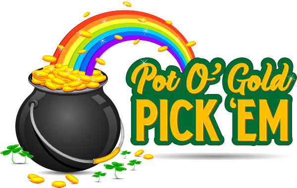 Pot O' Gold Pick 'em - Illustration (626x418)