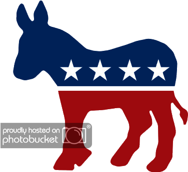 Donkey's Tired Let's Give Him A Nice Long Retirement - Democratic Party Symbol 1850 (400x356)