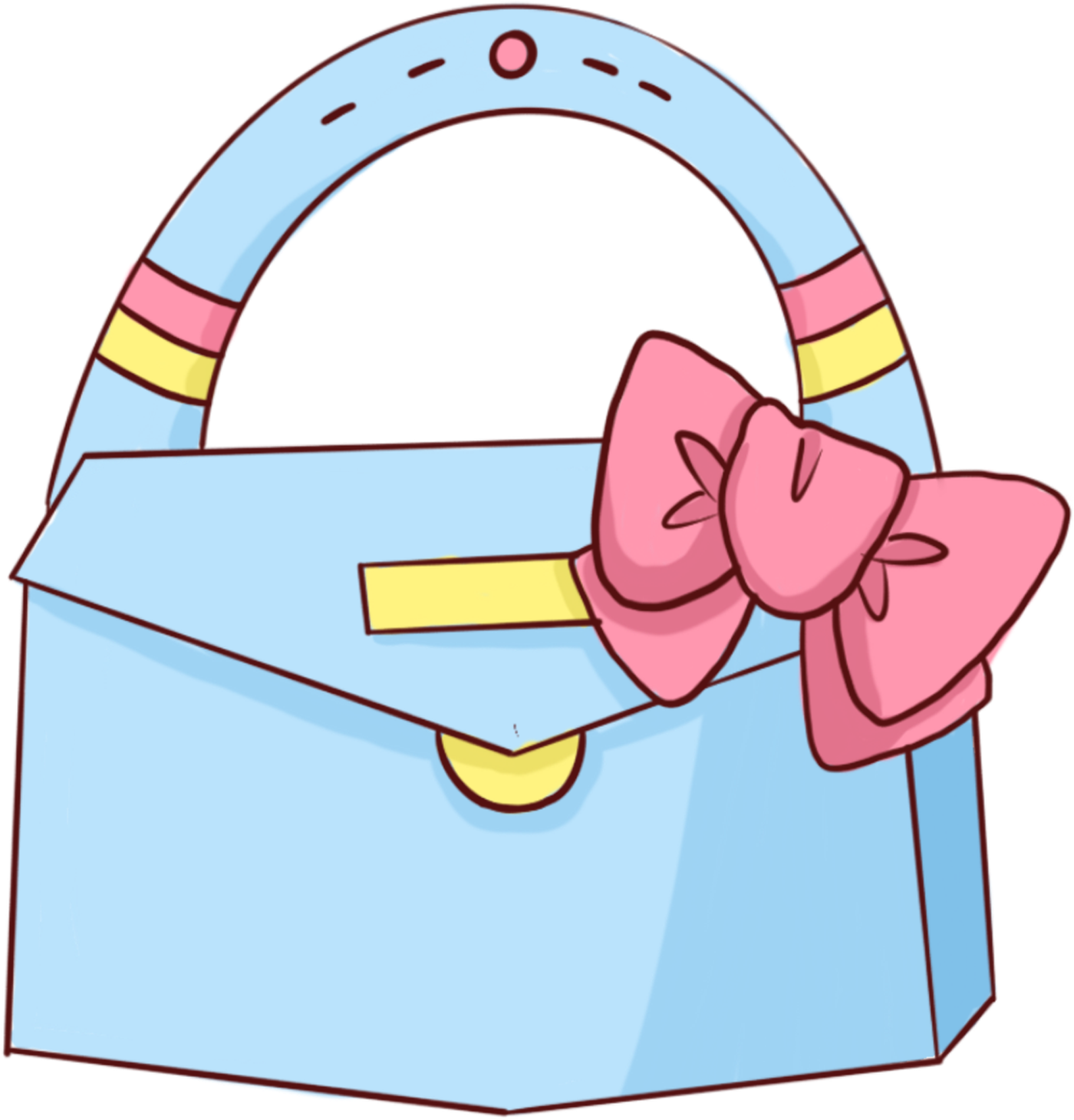 Hand Painted Cartoon Daily Necessities Bags Png And - Hand Painted Cartoon Daily Necessities Bags Png And (2000x2000)