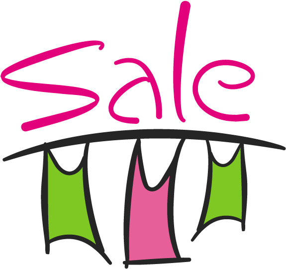 Sale With Colorful Shopping Bag Icon - Sale With Colorful Shopping Bag Icon (580x560)