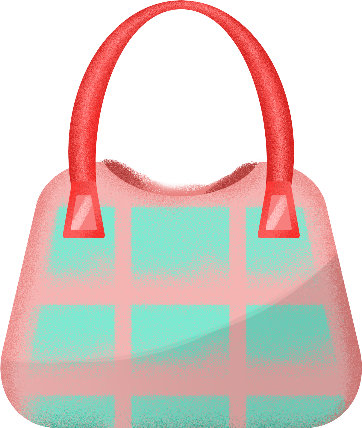 Cartoon Fashion Handbag Bag Png And Psd - Shoulder Bag (2000x2000)