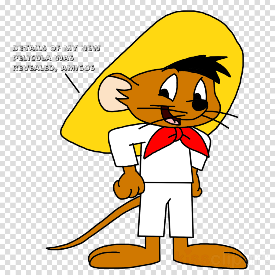 Speedy Gonzales Clipart Speedy Gonzales Bugs Bunny - Clipart Png Hippopotamus Cartoon (900x900)