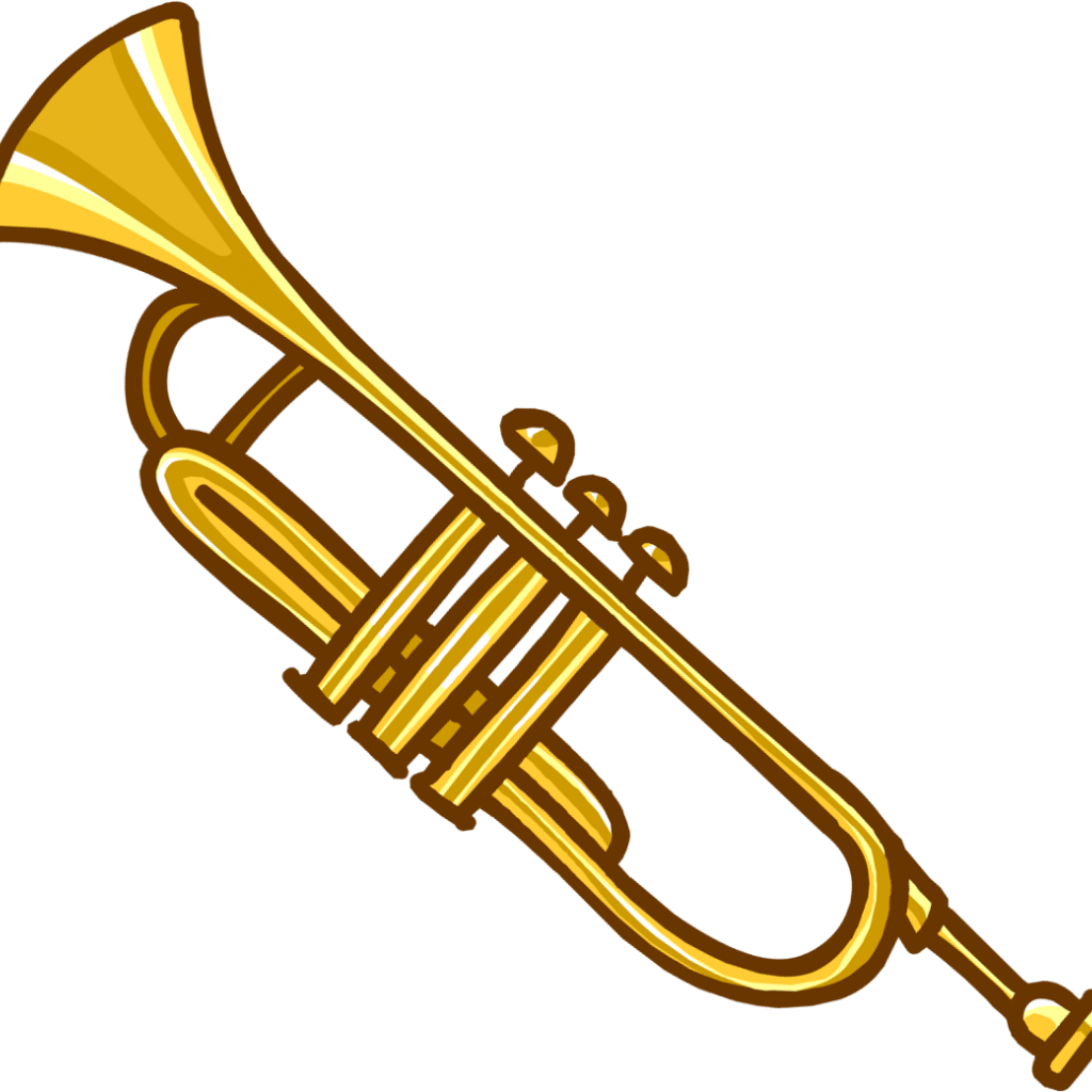 Trombone Clipart Music Instrument - Music Drawing Of Instruments (1024x1024)