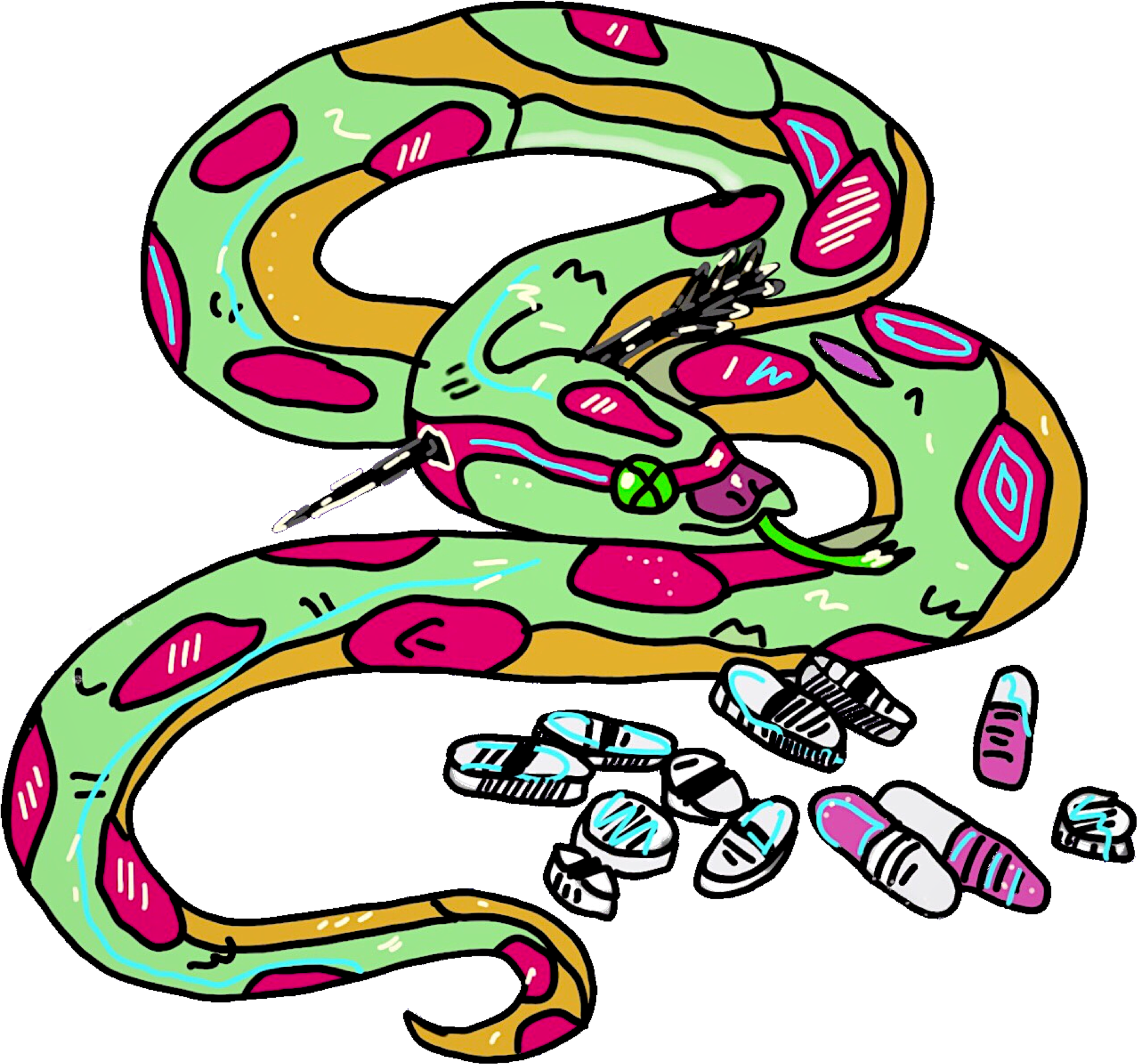 Ovaries - Illustration (2048x2048)