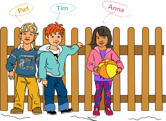 I Have Two Really Good Friends - Cartoon (543x398)