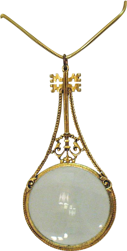 Magnifying Glass Clipart , Png Download - Florenza Magnifying Glass (409x806)