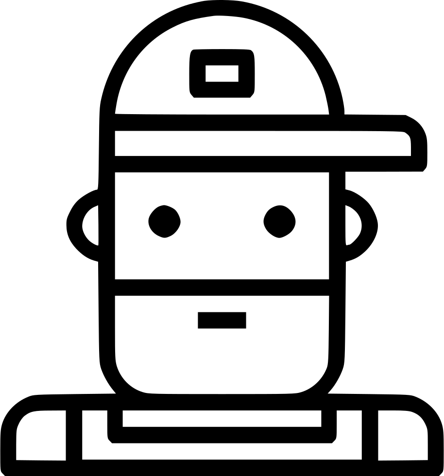 Redneck Farmer Human - Scalable Vector Graphics (914x980)