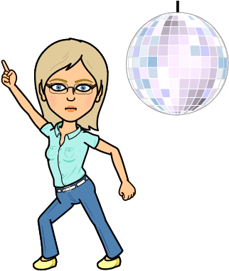 Happy Friday Clipart 407 - Bitmoji Dance (398x398)