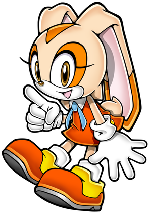 From Thin To Fat These Are Cream's Designs For My Fanfic - Cream The Rabbit (300x432)