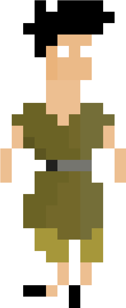 Run Animation 6 Adventurer Character Base 32 X - Animation (1184x1184)