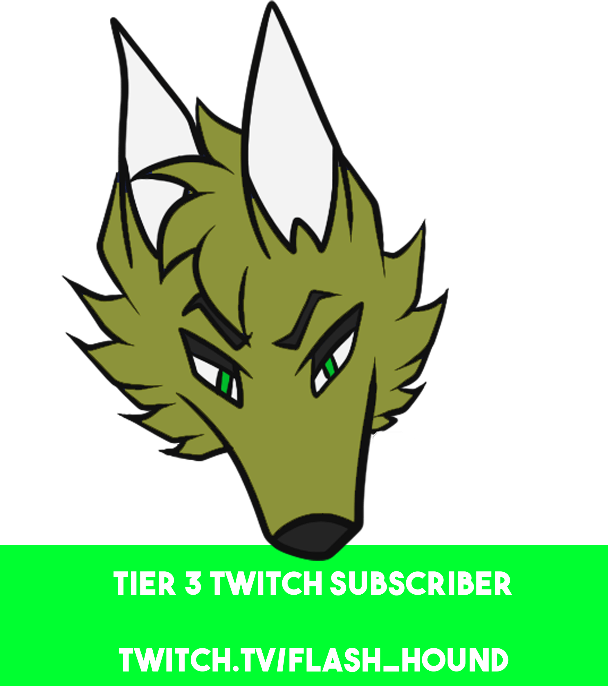 Twitch Sub Tier 3 Artworktee Rh Artworktee Com White - Cartoon (2200x3000)