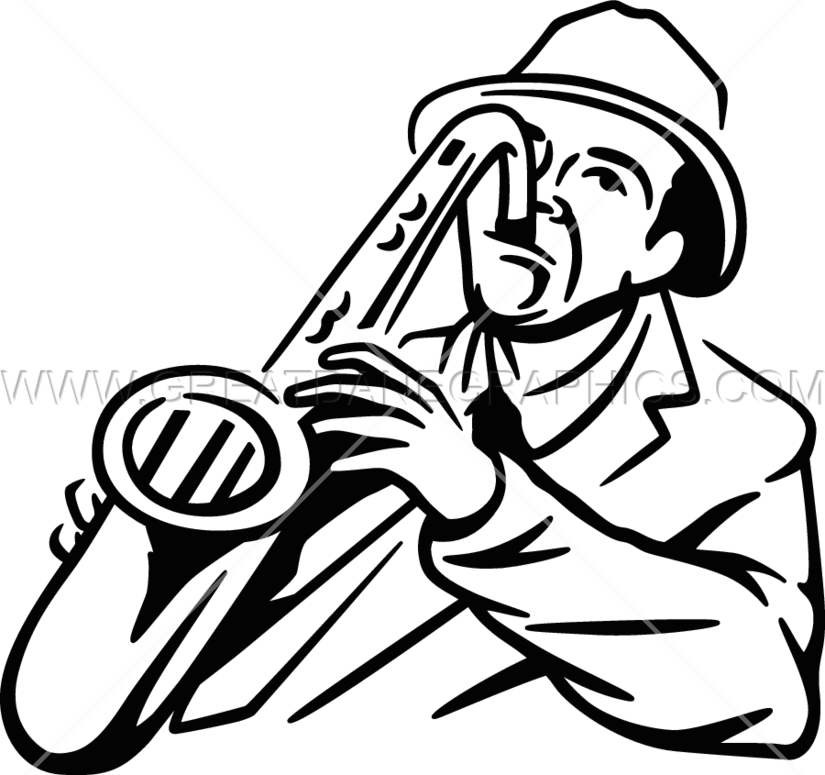 Sax Production Ready Artwork For T Shirt - Sax Production Ready Artwork For T Shirt (825x775)