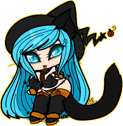 Halloween Ally - Cartoon (516x527)