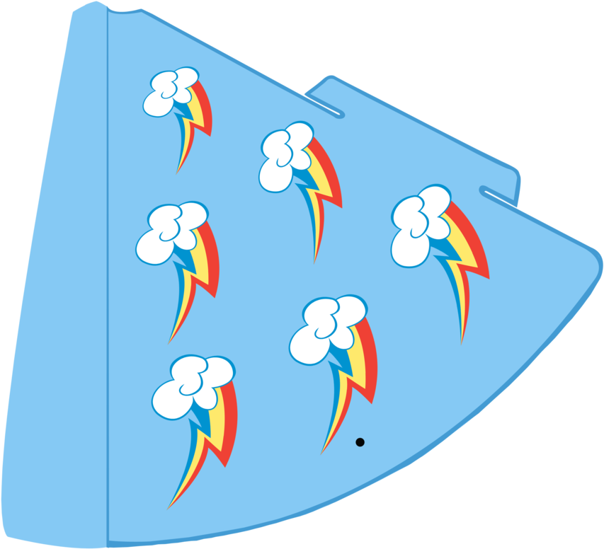 Birthday Hat Clipart Rainbow Birthday - Rainbow Dash Cutie Mark (900x963)