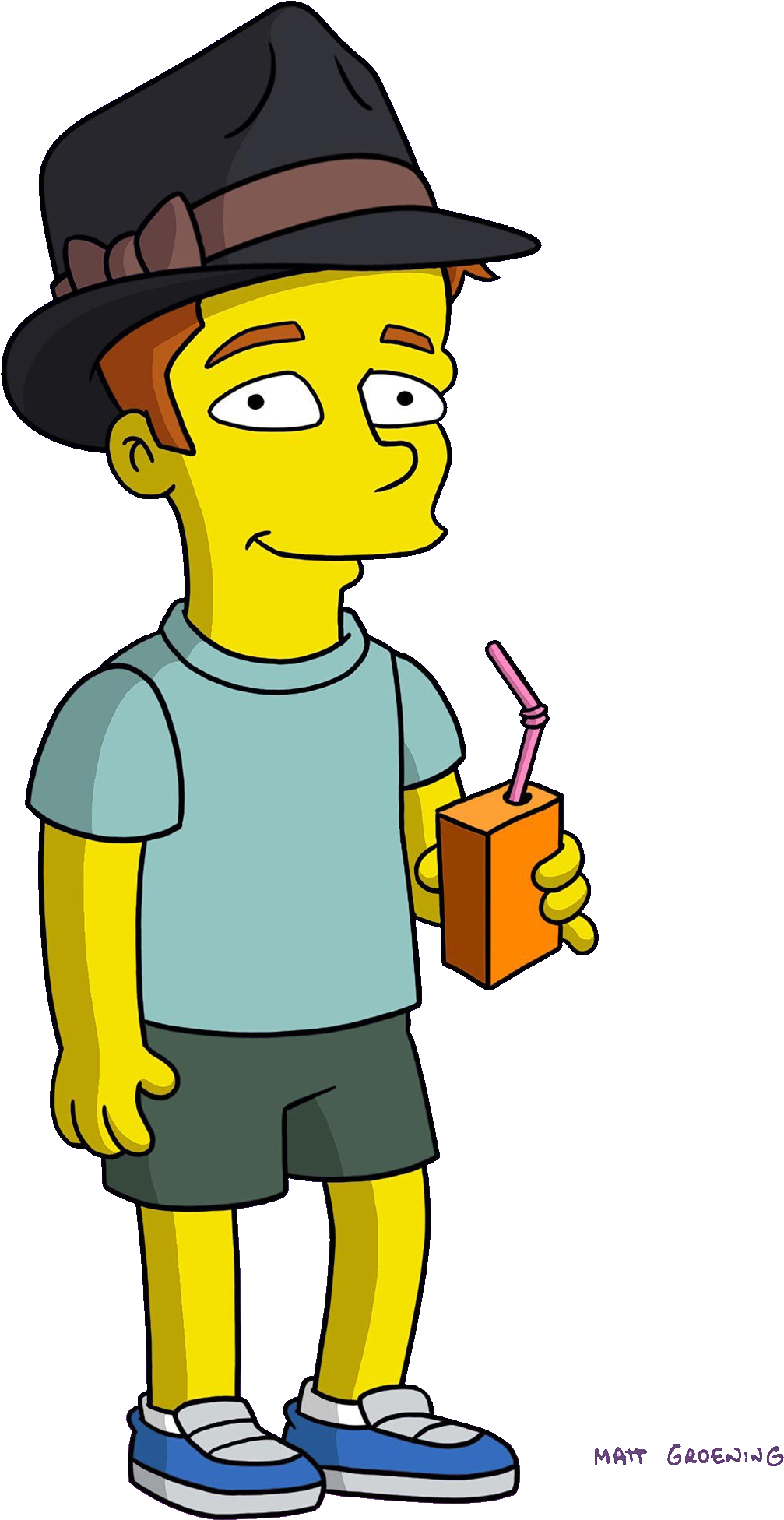 Brendan Beiderbecke - Haw Haw Land The Simpsons (1111x2002)