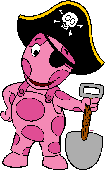 Pin By Crafty Annabelle On Printables For Kids Clip - Backyardigans Pirate (370x595)