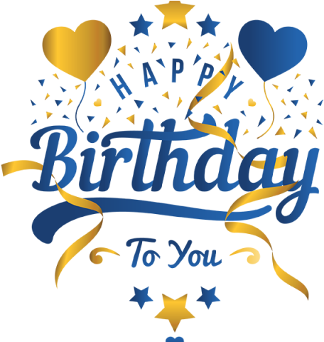 Celebration Clipart Elegant - Transparent Happy Birthday Banner (640x480)