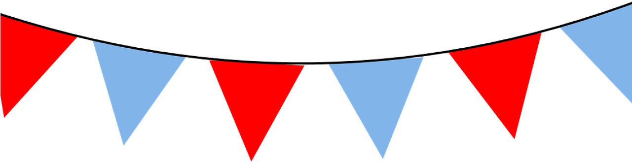 Bunting Png - Banderas De Fiesta Png (1280x720)
