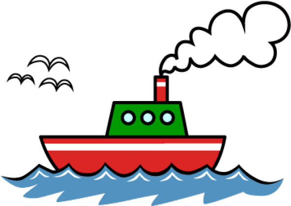 Cruise Clipart Cargo Ship 船 イラスト 簡単 640x480 Png Clipart Download