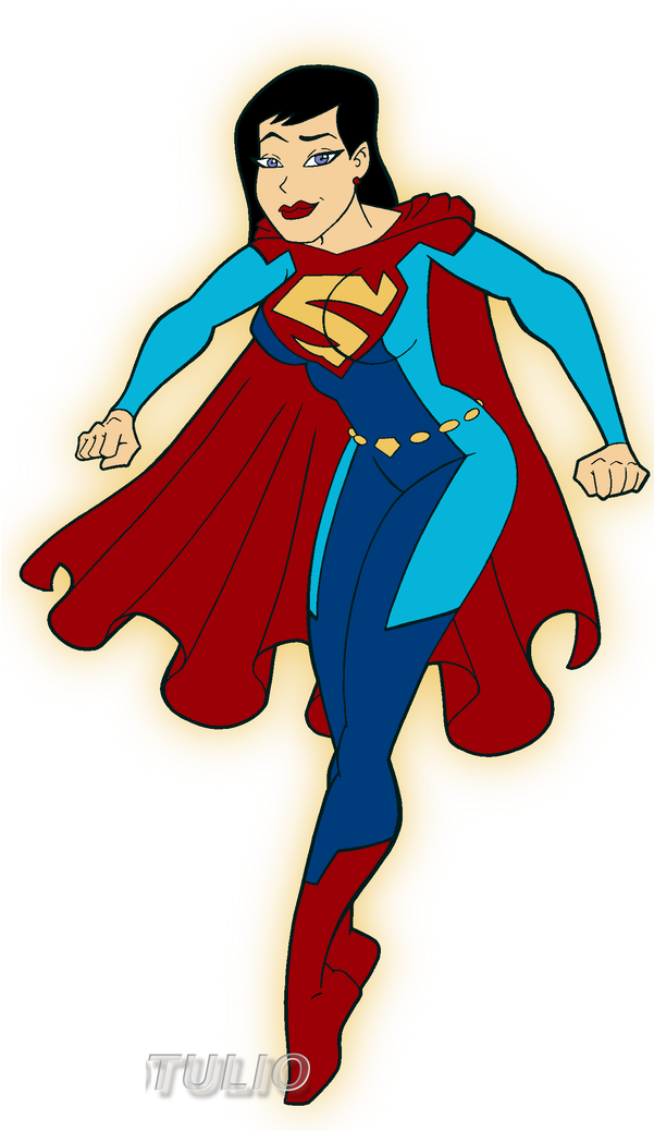 Dscsuperwoman By Tulio19mx Dscsuperwoman - Superman (600x1058)