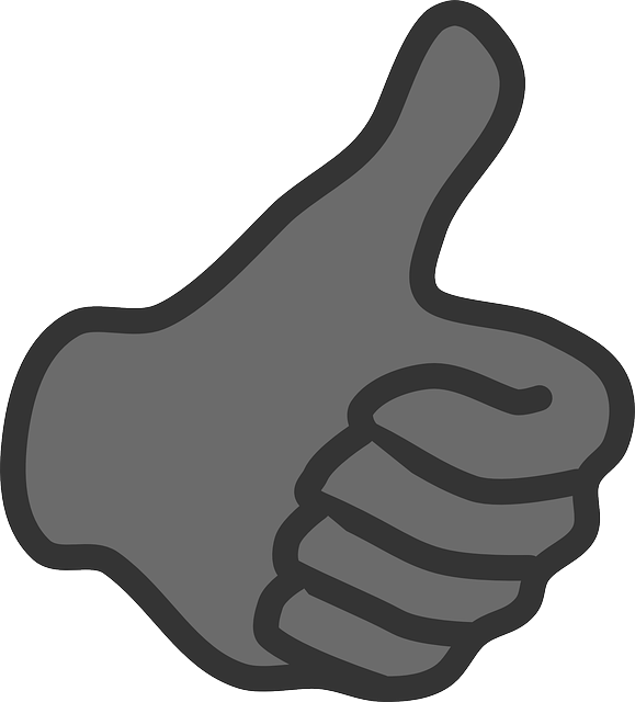 To Like - Yes Hand Green (579x640)