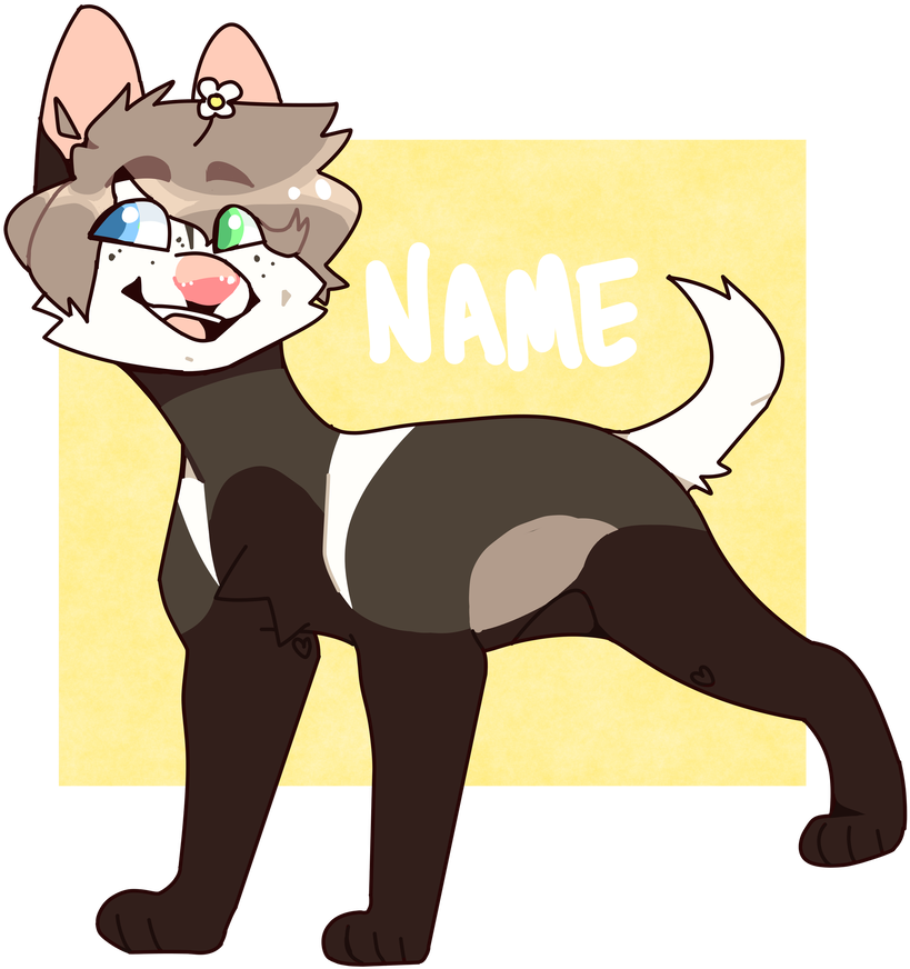 Opossum Dog Ota By Zvq - Cartoon (894x894)