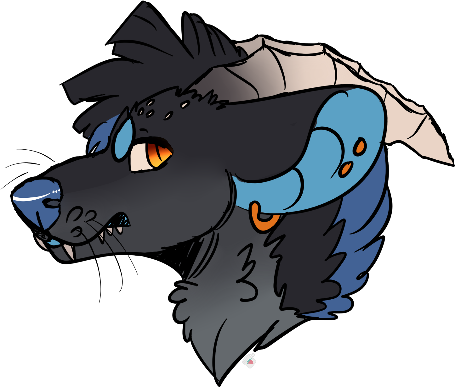 Opossum Morphed - Cartoon (1510x1284)